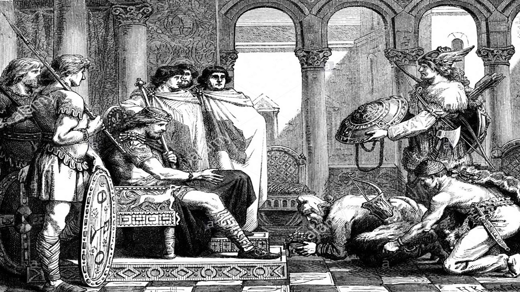 Teodorico el Grande funda el Reino de Italia