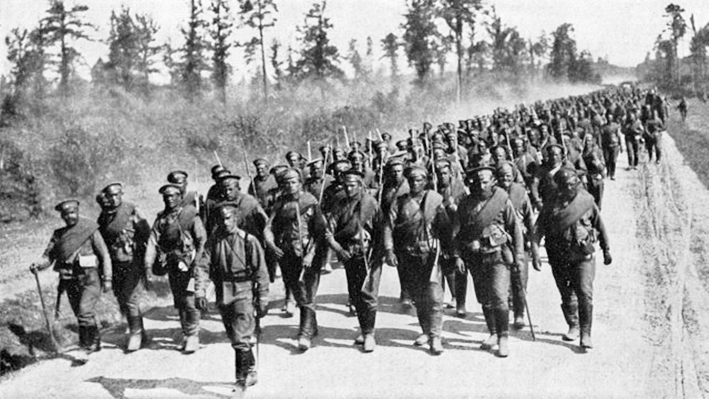 El Imperio Ruso moviliza sus tropas hacia el sur