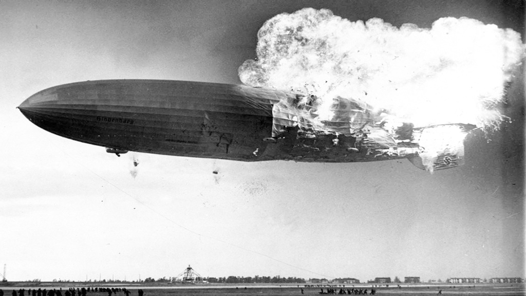 El desastre del Hindenburg